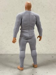 MI-BDST-GY-L: 1/12 Grey bodysuit for 6″ VToys GWToys Muscular body