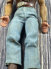 Vintage Big Jim’s Pack Warpath Mattel 1975 Action Figure With Bow Original Box