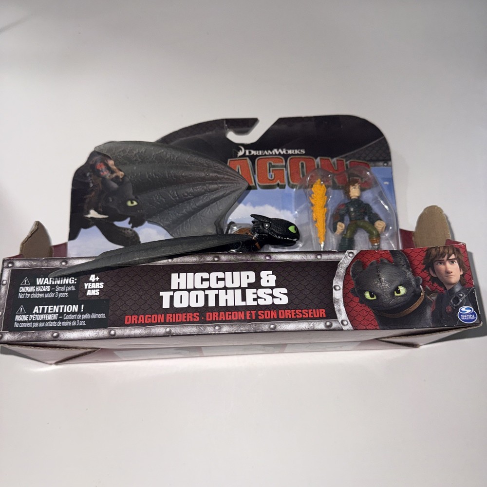 Dreamworks Dragons Hiccup Toothless Dragon Riders 2 Pack How to Train HTTYD