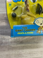Family Guy ” The Giant Chicken” Create-A-Figure Includes Part to Build Death F3