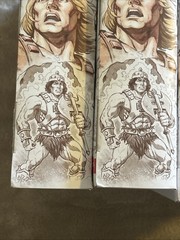 Mattel Masters Of The Universe MOTU He-Man Sketch Book Series Concept Art. 4 Fig