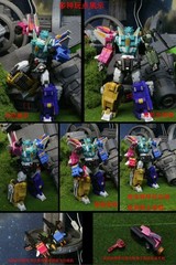 3D DIY Release All Members Upgrade Kit For Iron Factory Liokaiser Accessorie QQT