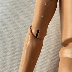 GI JOE Mike Powers 12” Action Figure Brunette Vintage Hasbro