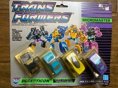 Sports Car Patrol Micromaster NIP 1989 G1 Transformers