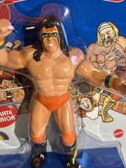 WWE LJN Superstars ULTIMATE WARRIOR BLUE CARD New Sealed