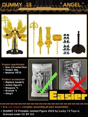 (Assembly Completed) 3D Printed T13 Action Figure, 5.5 Inch Multi-Jointed…