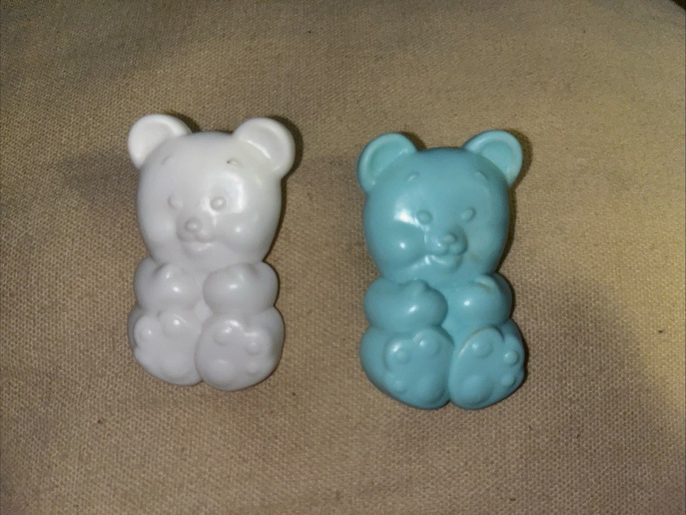 My Little Pony White And Aqua Blue Bear Baby Pony Brush Picks And diaper