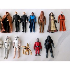 Kenner Star Wars Vintage Action Figure Lot 24pc Vader Luke Han Leia 1977-1985
