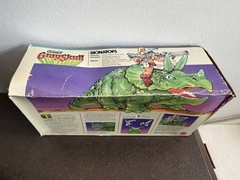 MASTERS OF THE UNIVERSE BIONATOPS DINOSAUR TRICERATOPS 1986 GRAYSKULL VTG NIB