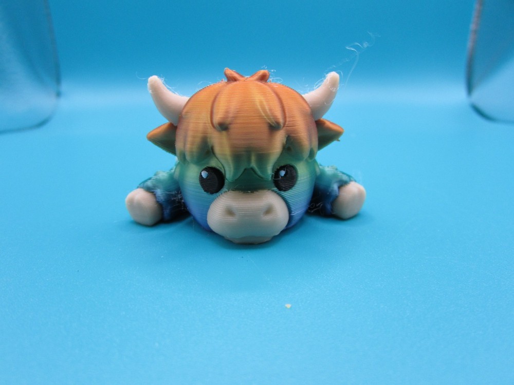 3D printed Fantasy Creature Cow Toy