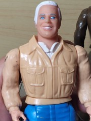 The A-Team VTG 1983 Action Figure Lot: Captain Murdock and Hannibal Loose Nice!