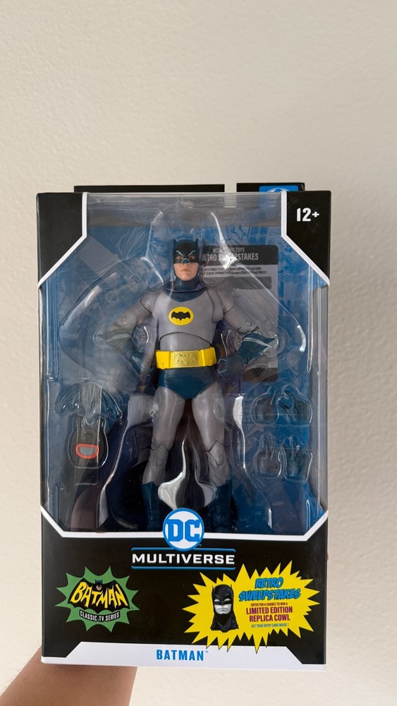 Mcfarlane DC Batman (Batman Classic TV Series) Adam West 7″ orginal seal unopen