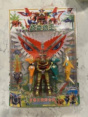 Power Rangers Wild Force Wei Ming Isis Megazord with Bison Wildzord