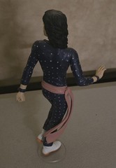 7″ Mick Jagger Action Figure With Original Round Base and Original Box