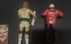 WWE Mattel Legends Series #29 MITB RVD OM ,Curt Henning,Bulldog & Bobby Henning