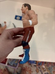 Vintage LJN WWF Superstars 1986 British Bulldogs w/ Bio Card!