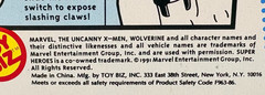 Vintage Marvel X-Men Lot of 5 Wolverines 1991-96 w/Official Trading Card NEW