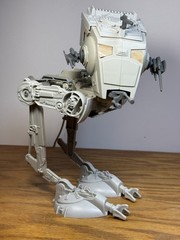 Vintage Star Wars Scout Walker AT-ST (1982) Kenner READ!