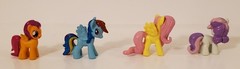 My Little Pony MLP Magic Mini Figures 2″ 12- PVC Ponies W/ Special Spike Fig