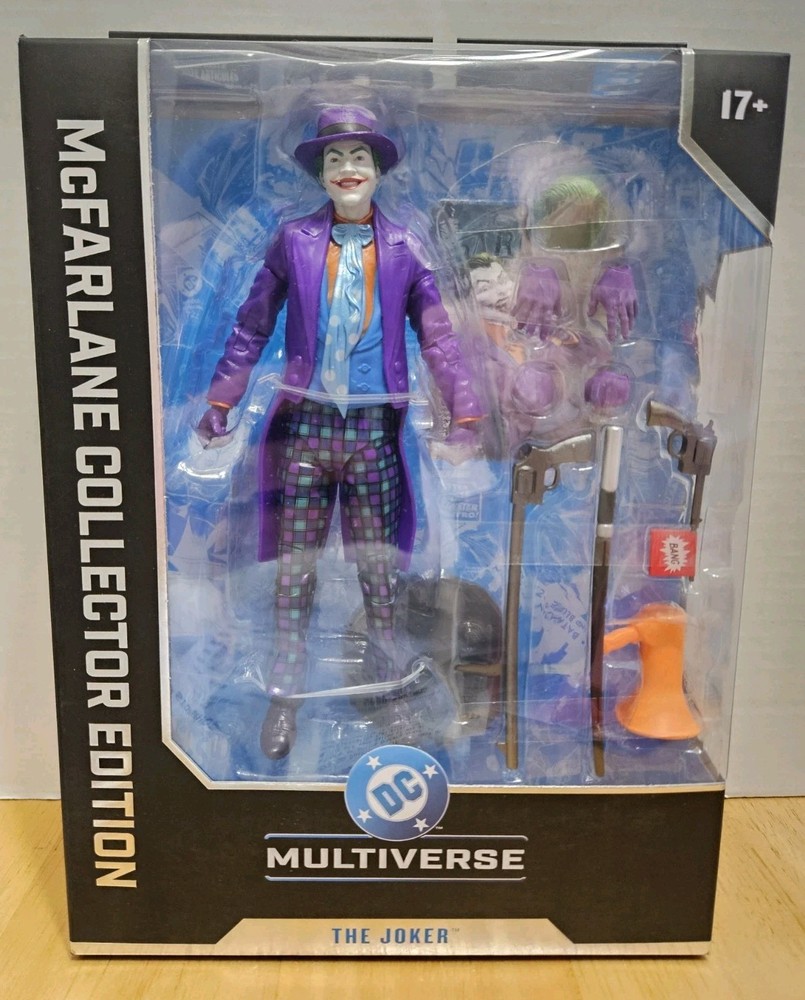 McFarlane DC Multiverse Collector Edition #57 Joker Comic 1989 Batman Figure