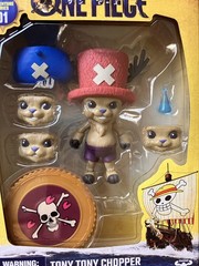 Moose ONE PIECE Adventure Action Figure Complete Set x4 Luffy Chopper Wapol Zoro