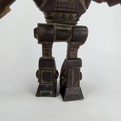 Vintage Bend-A-Bots Fighting Robot Warrior Bang Bongg Bendable Marty Toys 1985