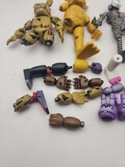 Five Nights at Freddys FNAF Figures Parts Pieces Lot Incomplete