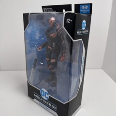 DC Multiverse Deathstroke Batman Arkham Origins McFarlane Figure INCOMPLETE