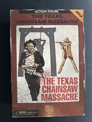 NECA Leatherface Atari Texas Chainsaw Massacre Video Game BOX ONLY No Figure