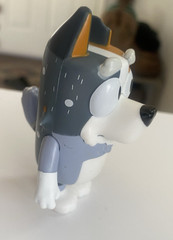 Bluey HTF Grandpa Bob Bobba Grandfather Figure Father Bandit Rad Stripe RARE Toy
