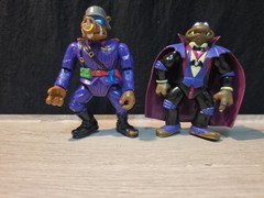 TMNT Private Porknose Bebop 1992 Donatello Dracula 1993 Universal Playmates