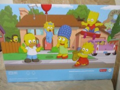Mattel Fisher Price Little People Collector The Simpsons Family Set MIB