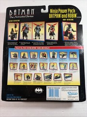 1994 Kenner Batman The Animated Series: Batman & Robin Ninja Power Pack; MOC