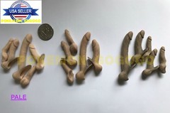 5 x BIG 1/6 Scale Male Pale Skin Genitals Penis For 12″ Male Body Phicen ❶USA❶