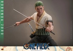 Hot Toys TMS110 Netflix: One Piece Roronoa Zoro 1/6 Scale 12″ Figure Open Box