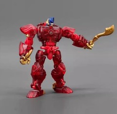 New Deformabl Robot Optimus Primal Maximal Caesar RT-01R Red Action Figure Toys