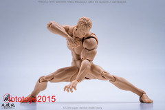 US Wind Toys 1/12 Flexible Man Jointed 6″ Male Action Figure Head Body Model Toy