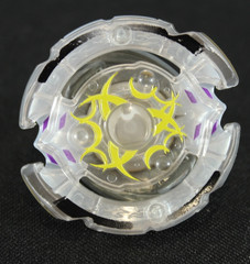 Toupie Beyblade Burst Caynox C2 Grey Silver Black Yellow Purple