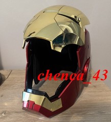 US!!! Iron Man MK5 1:1 Helmet Wearable Voice-control Mask Cosplay AUTOKING Gift