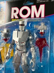 Hasbro Marvel Legends Rom #1 1979 Spaceknight 6″ Figure W/ Comic Prop