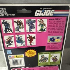 1992 Hasbro GI Joe Ninja Force Scarlett Counter Intelligence New Fast Ship