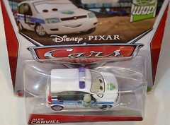 DISNEY PIXAR CARS 2013 WGP ALEX CARVILL WHITE