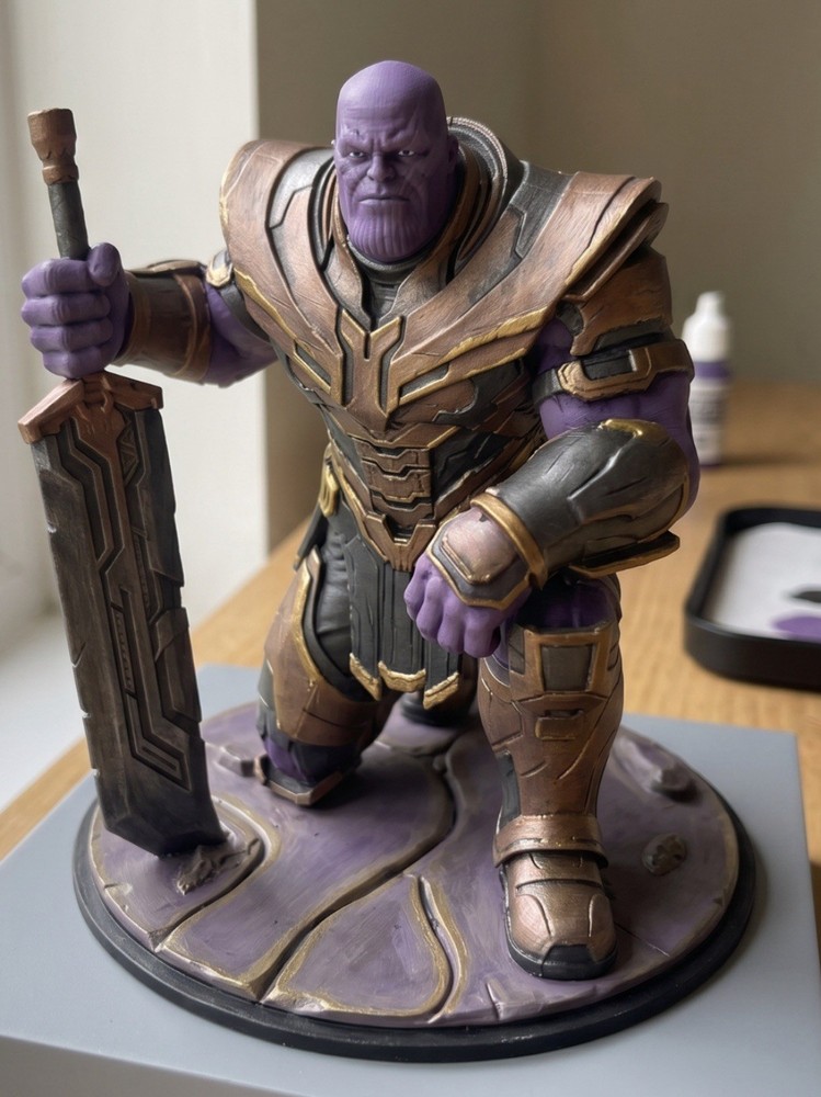 Thanos: Endgame Edition – *Unpainted* Display Marvel Action Figure Statue