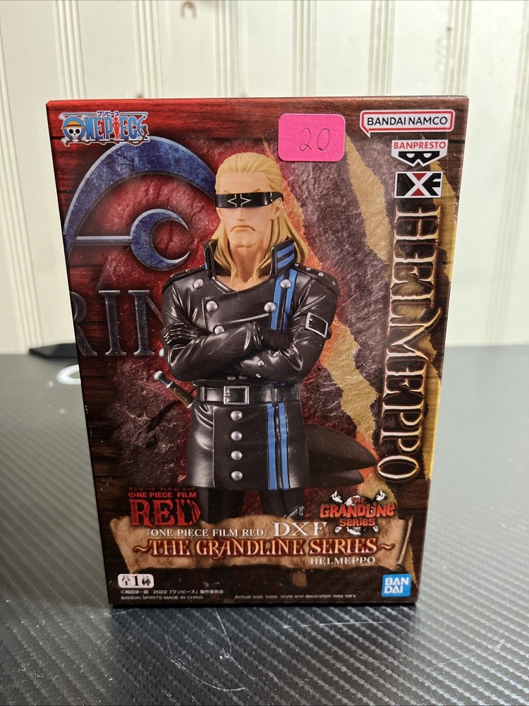 BanPresto One Piece Film Red DXF The Grandline Series Helmeppo Figure Statue New
