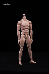 MX02A Muscle body 1/6 European Skin Flexible Male Man Action Figure