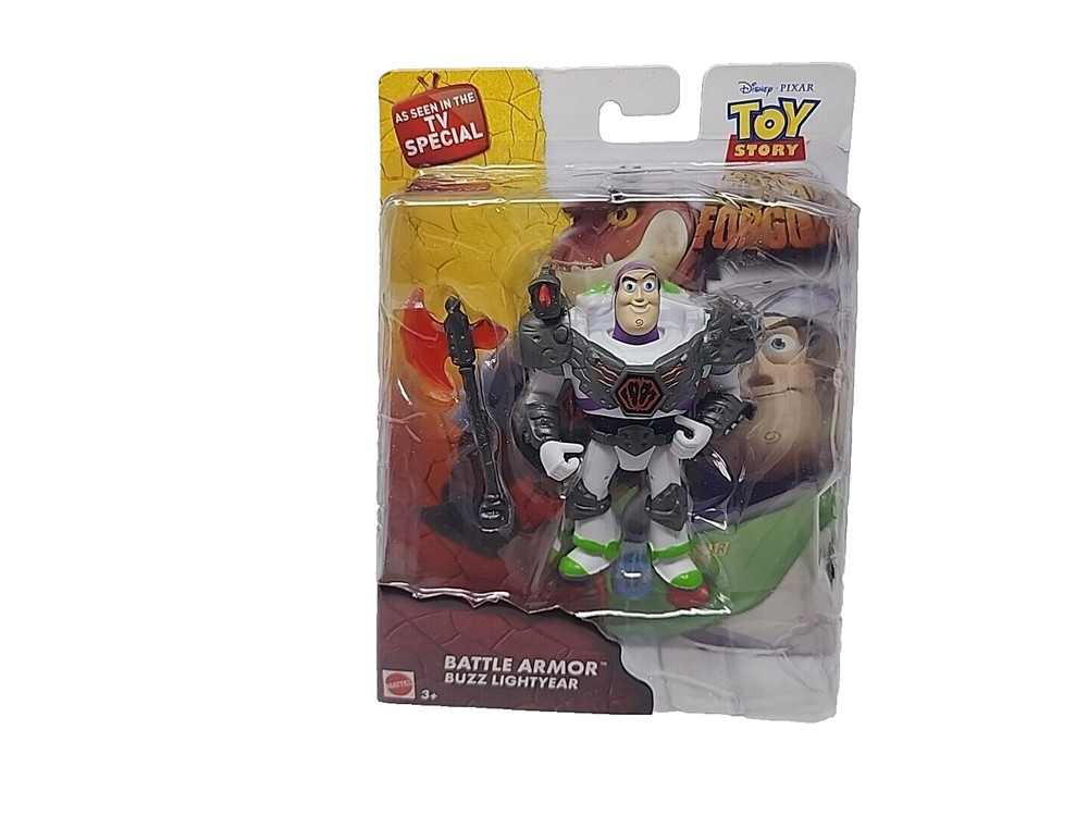 2014 Buzz Lightyear Battle Armor Toy Story Time Forgot Disney Figure NEW – F15