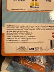 NEW Blippi Bendable Figures Complete Set of 4 Fireman Construction Explorer Toy