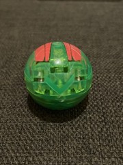 Bakugan Battle Brawlers Percival Neon Green Translucent Ventus 620G Good Cond