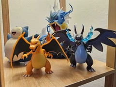 11cm Pokémon Dragonite & Charizard Mega X PVC Figure Collectible Toy Gift