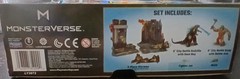 MONSTERVERSE: GODZILLA vs KONG: “City Battle” Action Figures and Diorama Set NIB